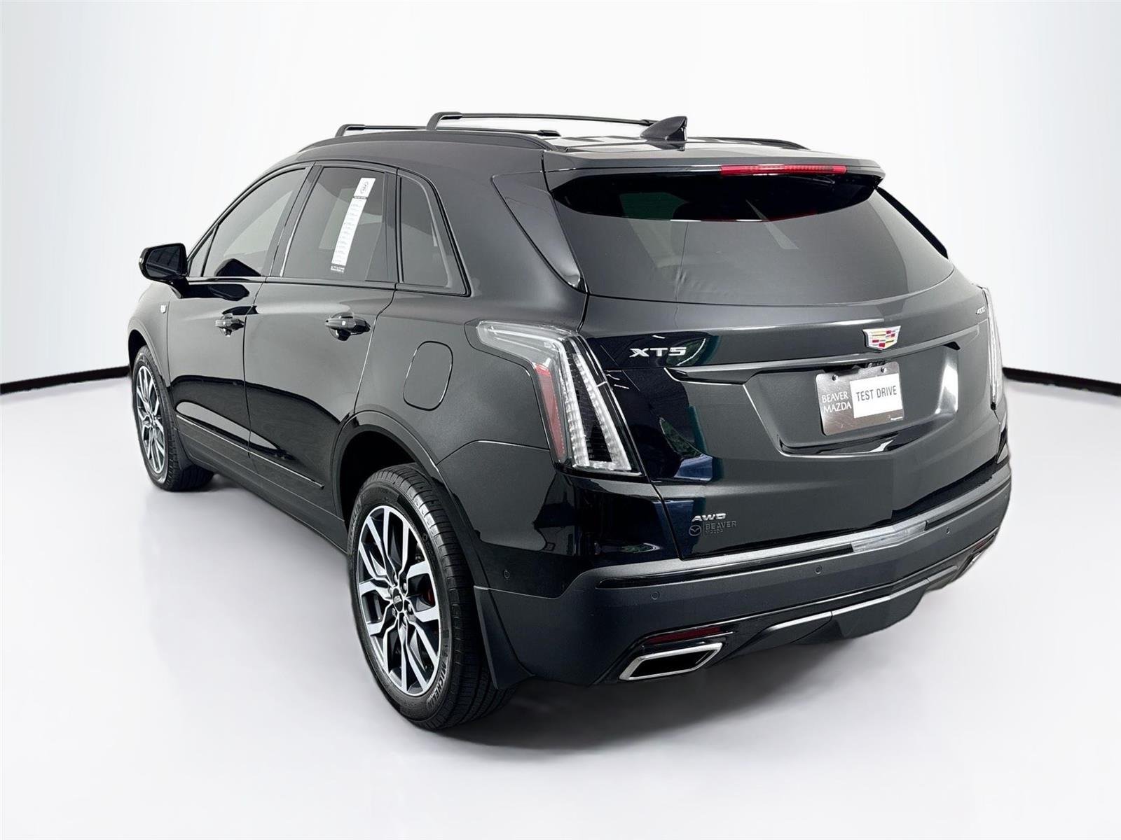 Used 2024 Stellar Black Metallic Cadillac AWD Sport image 13