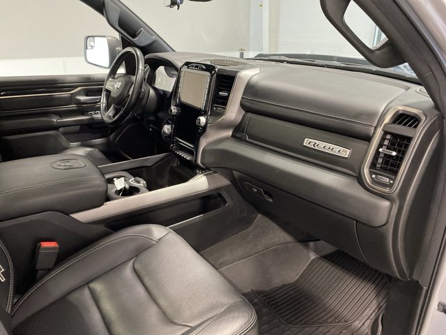 Used 2021 Billet Silver Metallic Clearcoat Ram Rebel image 29