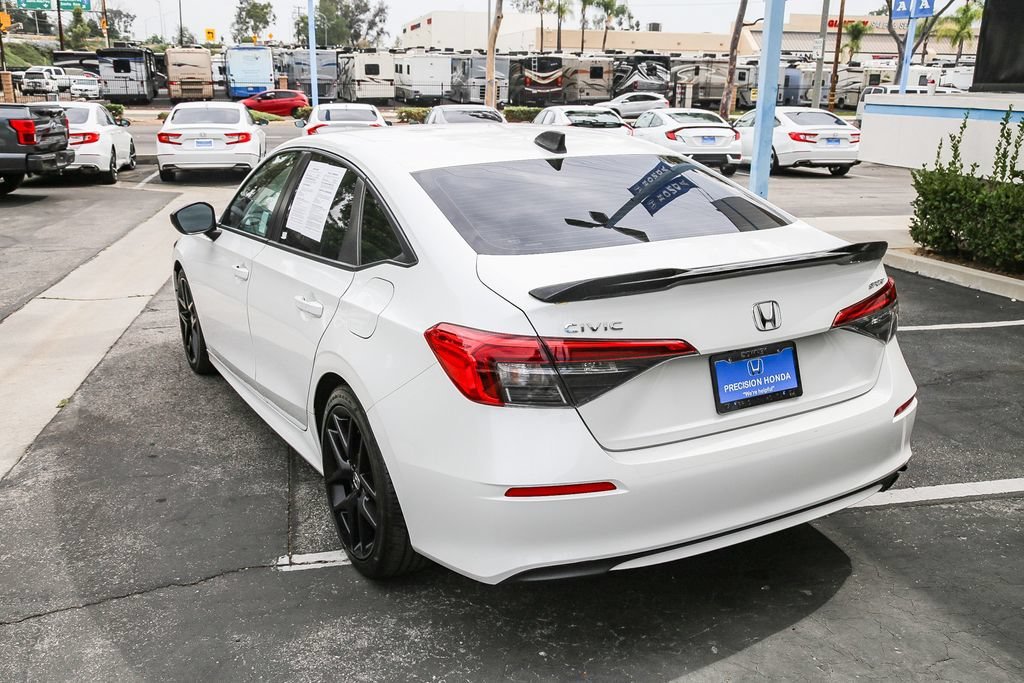 Certified Used 2024 Platinum White Pearl Honda 2.0L 4D SPORT image 31