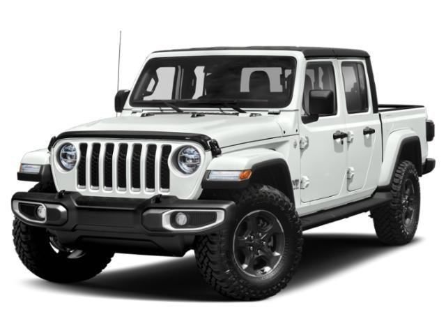 Used 2021 Bright White Clearcoat Jeep Overland image 1