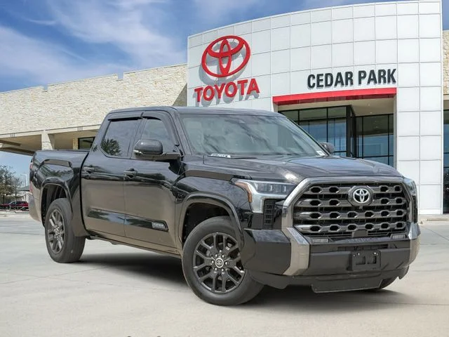 Used 2023 Black Toyota Platinum image 1
