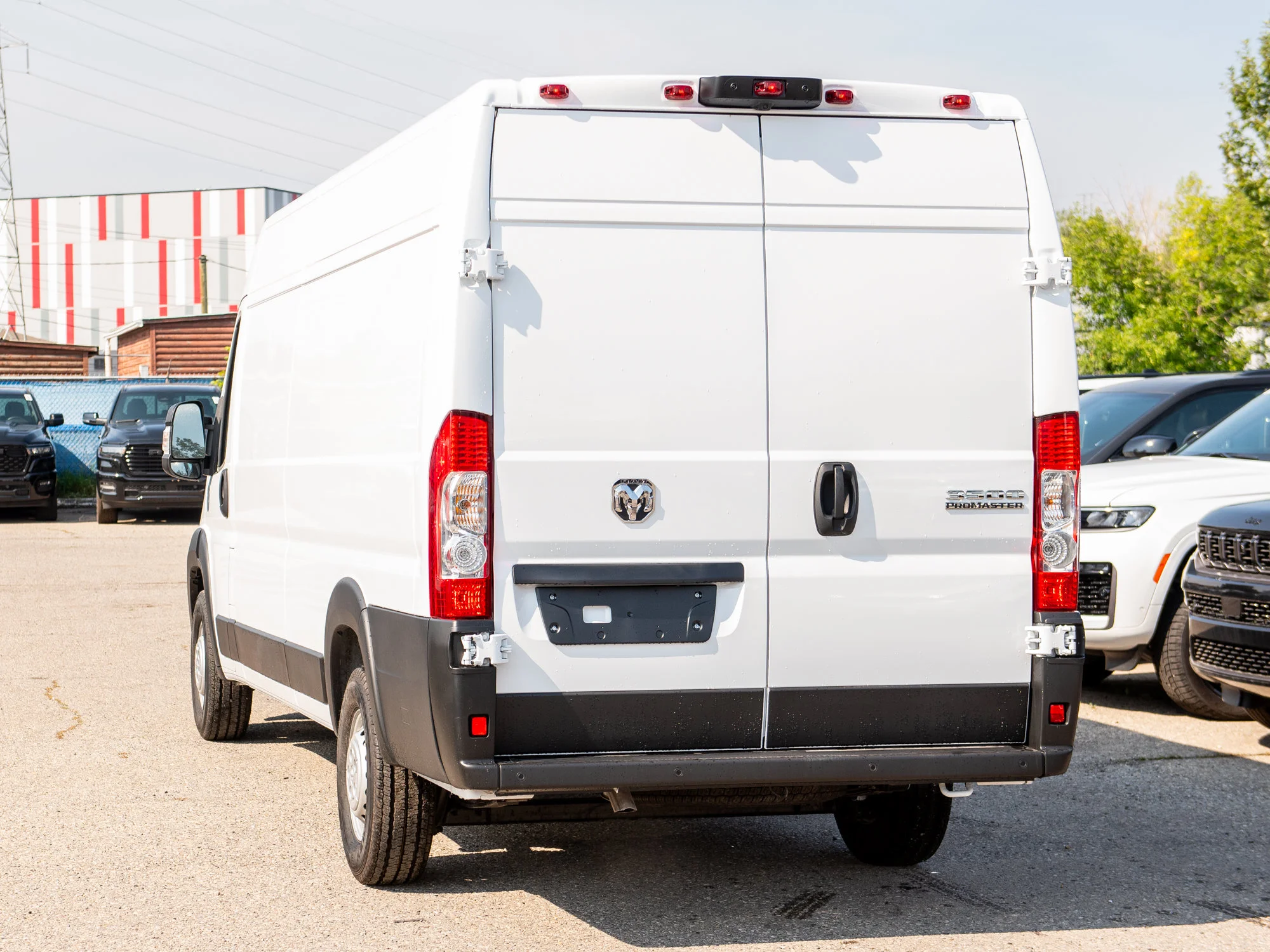 New 2026 White RAM Tradesman 3500* High Roof image 3