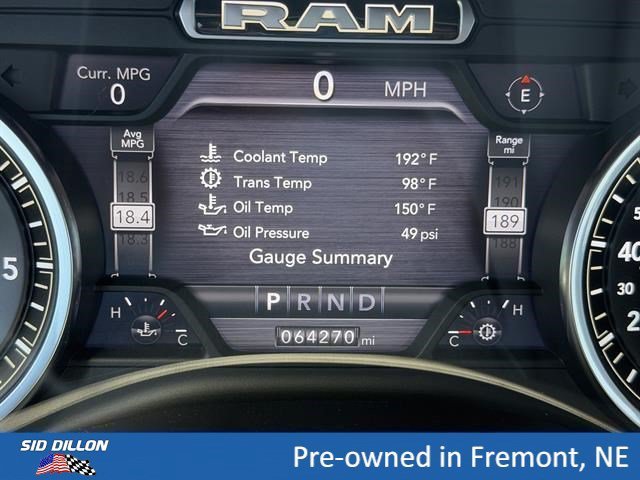 Used 2019 Billet Silver Metallic Clearcoat Ram Big Horn/Lone Star image 15