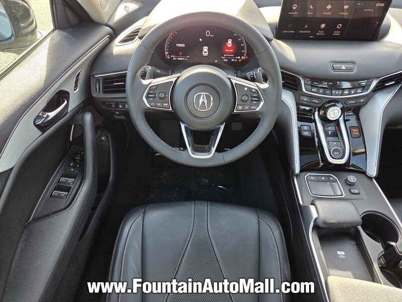 Used 2024 Liquid Carbon Metallic Acura FWD W/TECHNOLOGY PACKAGE image 12
