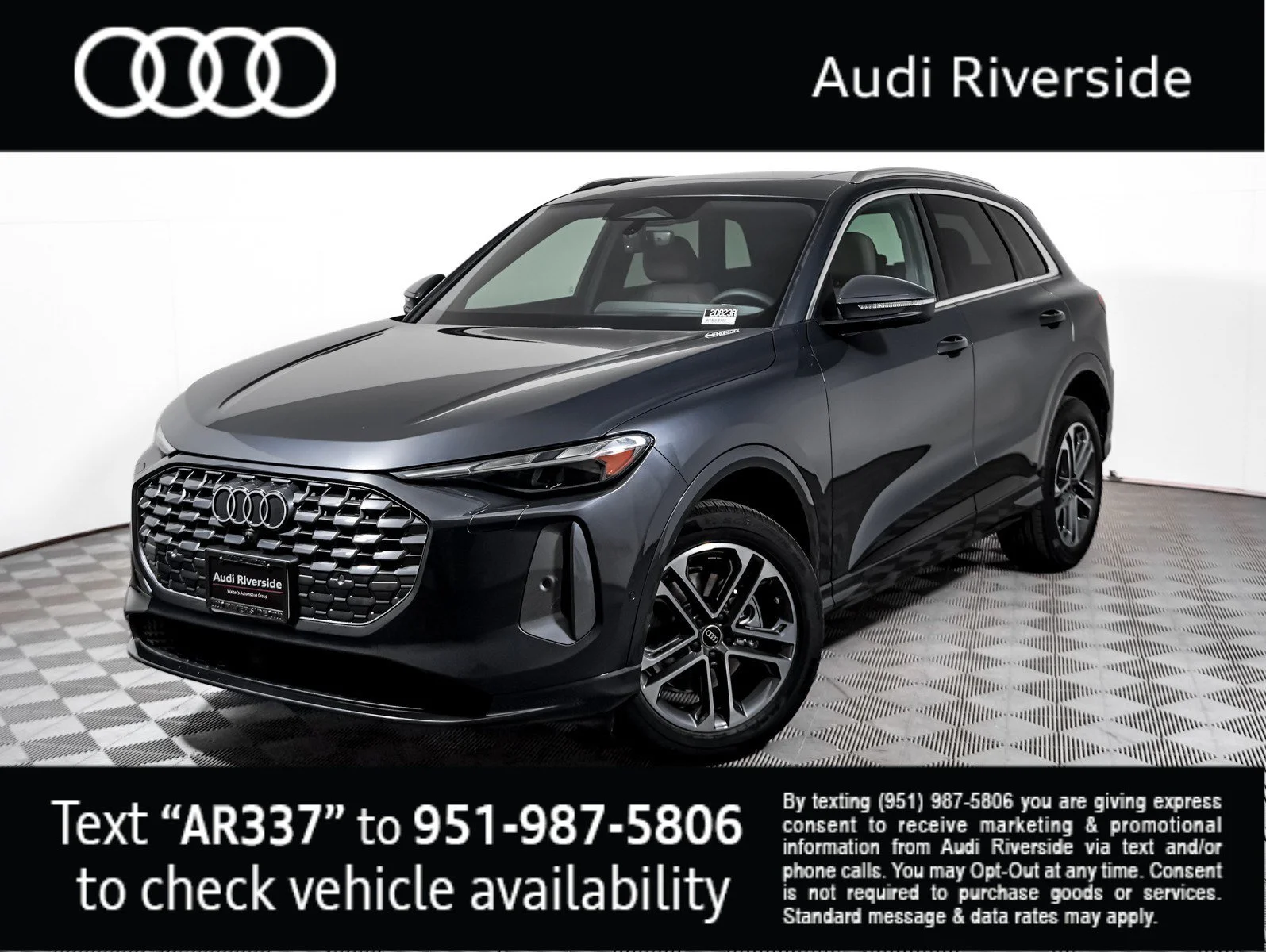 New 2026 Tambora Gray Metallic Audi Premium image 1
