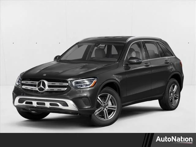 Used 2021 Obsidian Black Metallic Mercedes-Benz GLC 300 image 1