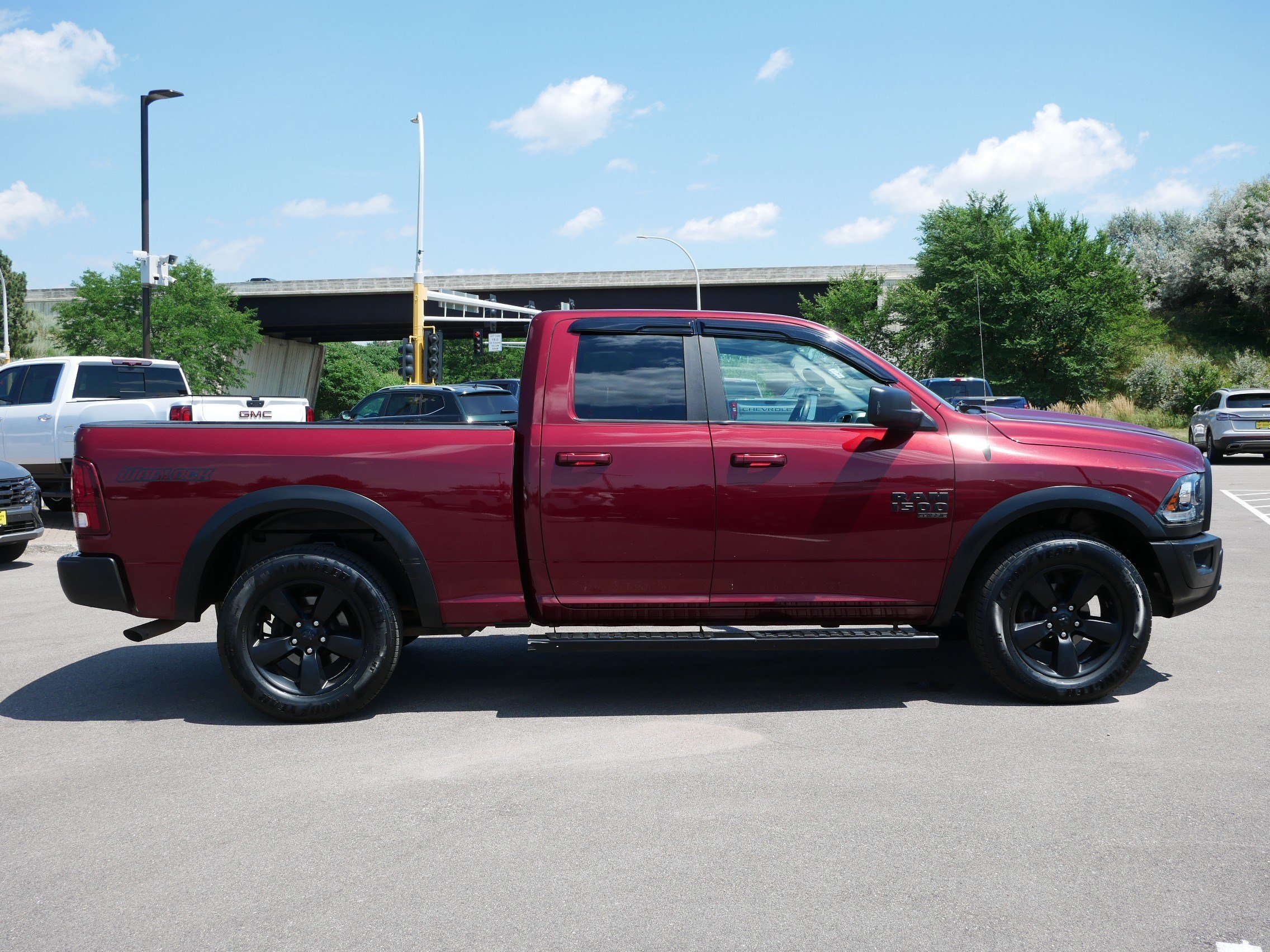 Used 2019 Delmonico Red Pearlcoat Ram Warlock image 8