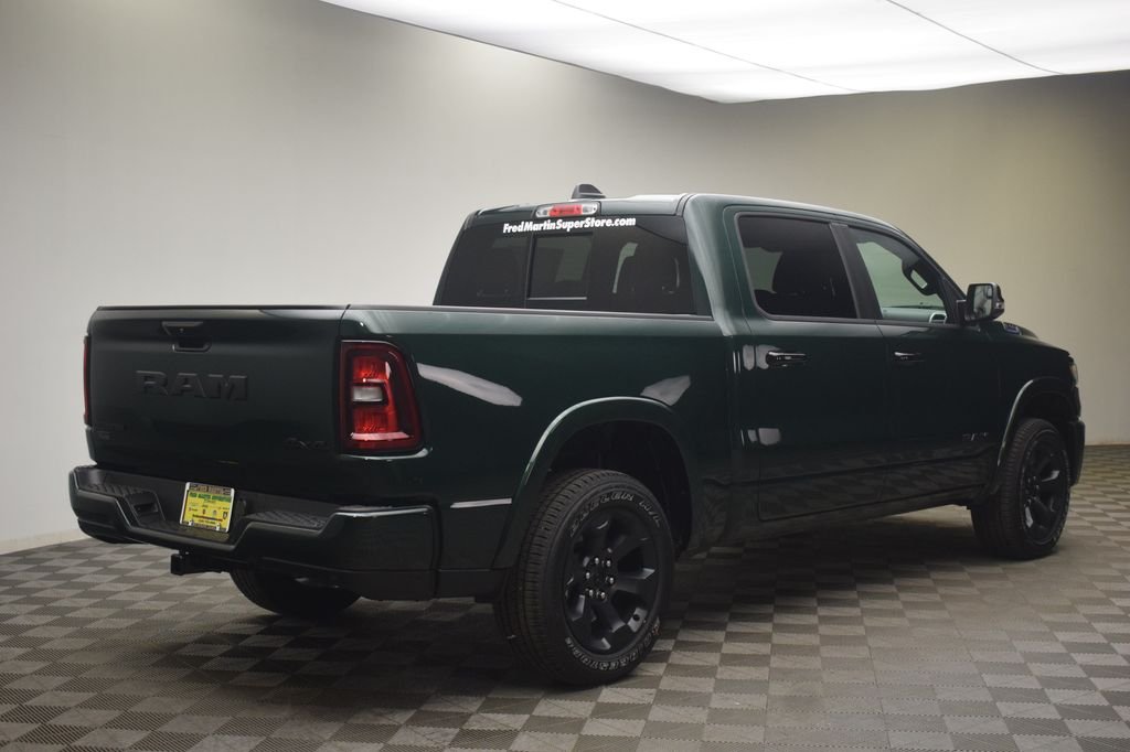 New 2026 Serrano-Green Metallic Exterior Paint RAM Big Horn/Lone Star image 5