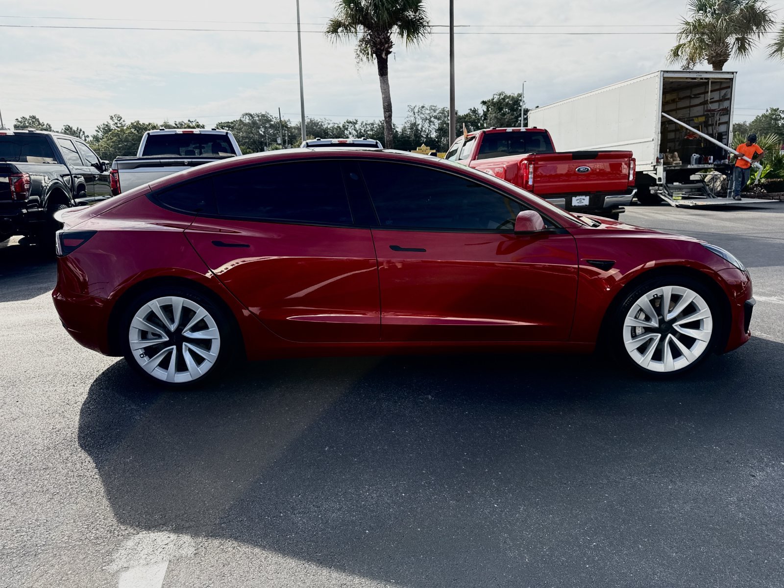 Used 2021 Tesla Model 3 Base with VIN 5YJ3E1EA2MF987651 for sale in Spring Hill, FL