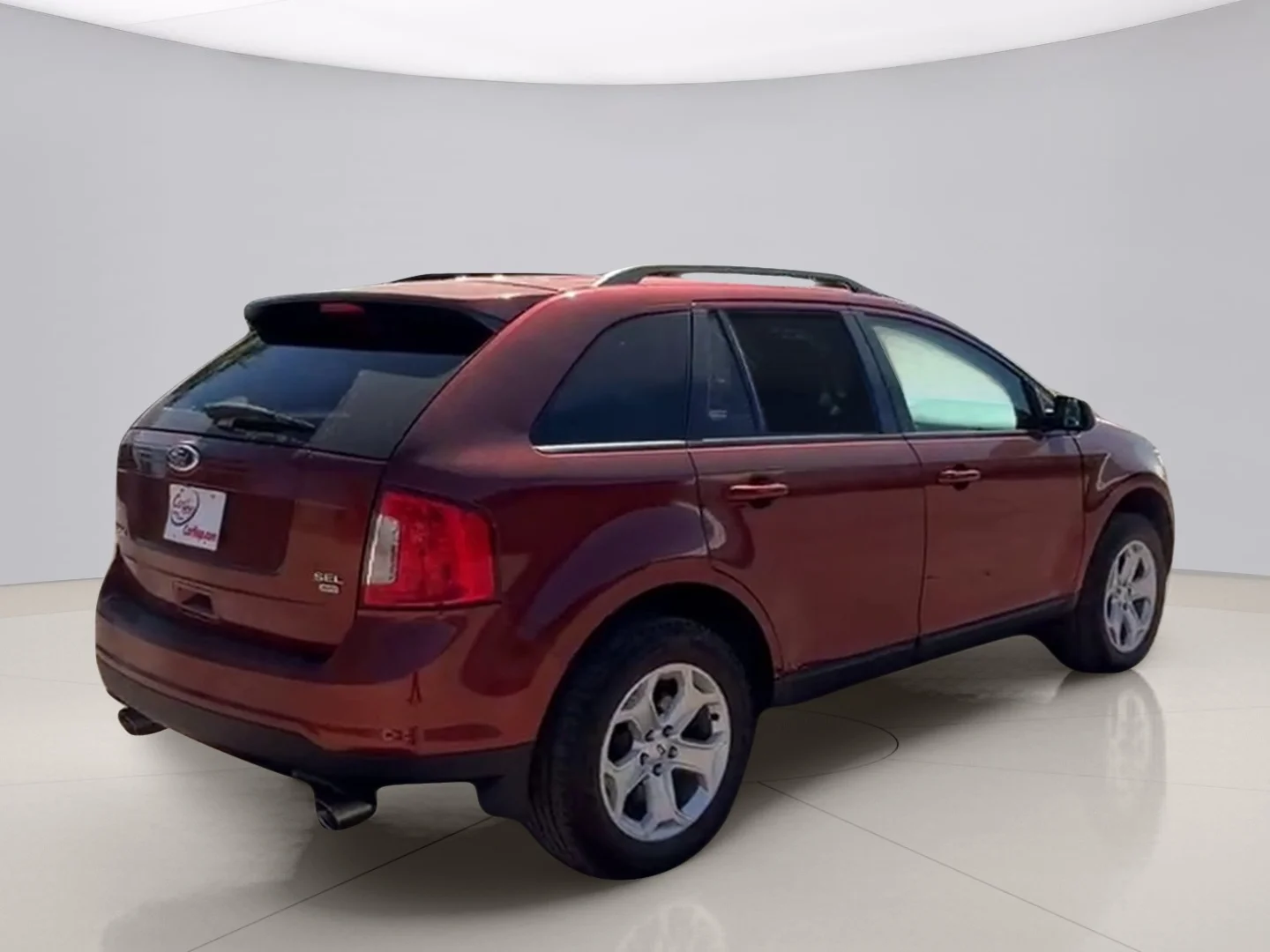 Used 2014 Burgundy Ford SEL image 5