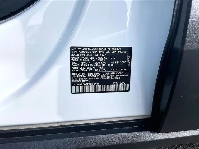 Certified Used 2023 White Volkswagen Pro S image 33