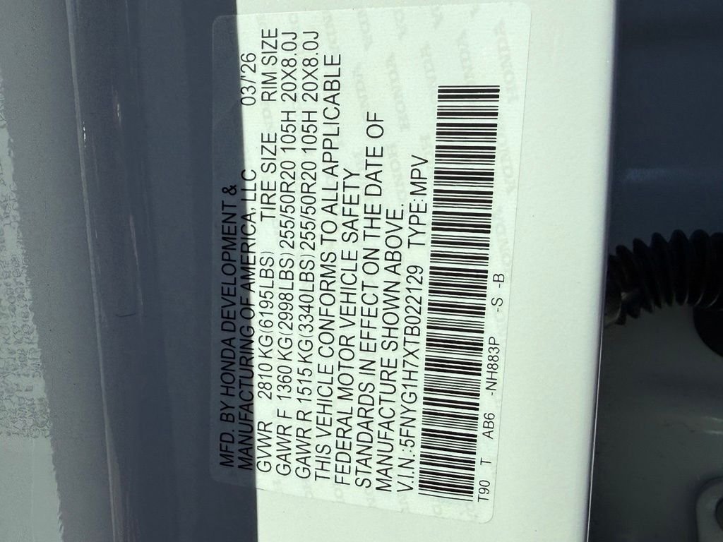 2026 Honda Pilot Touring - Photo 26