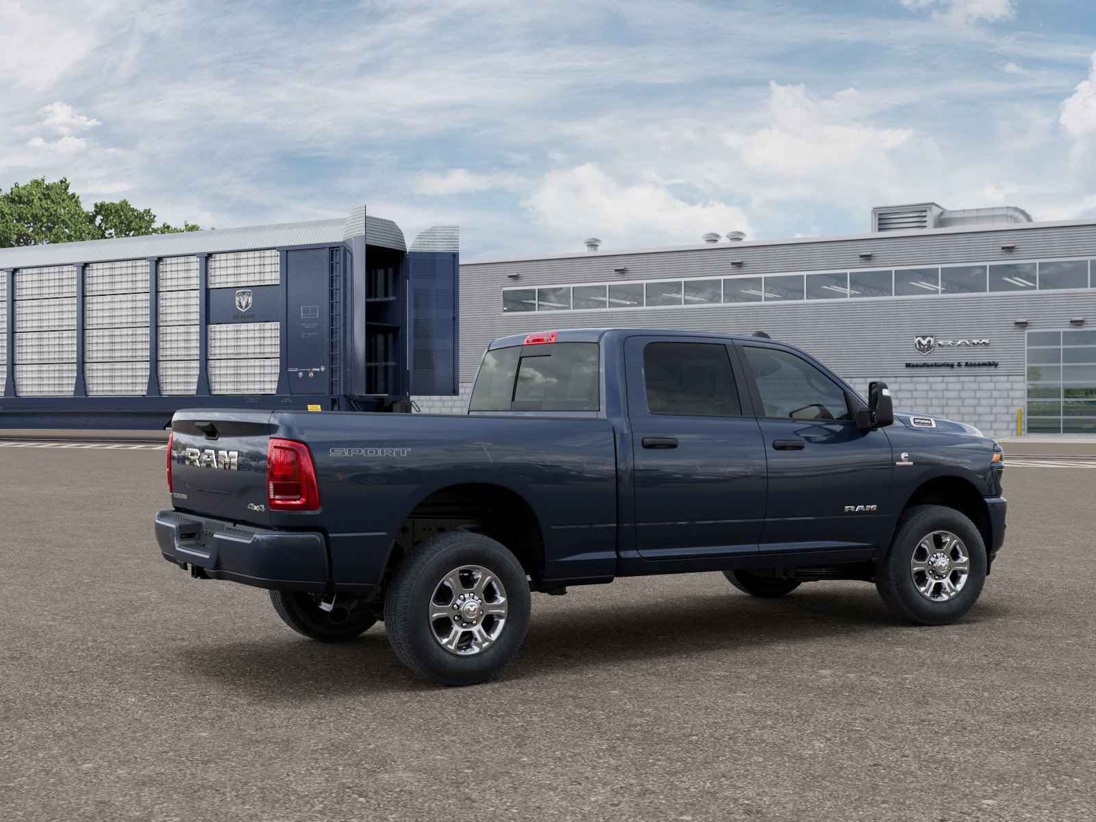 New 2026 Forged Blue Metallic RAM BIG HORN image 2