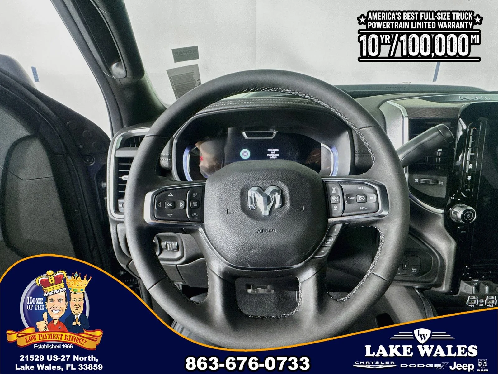 New 2026 Forged Blue Metallic Exterior Paint RAM Laramie image 11