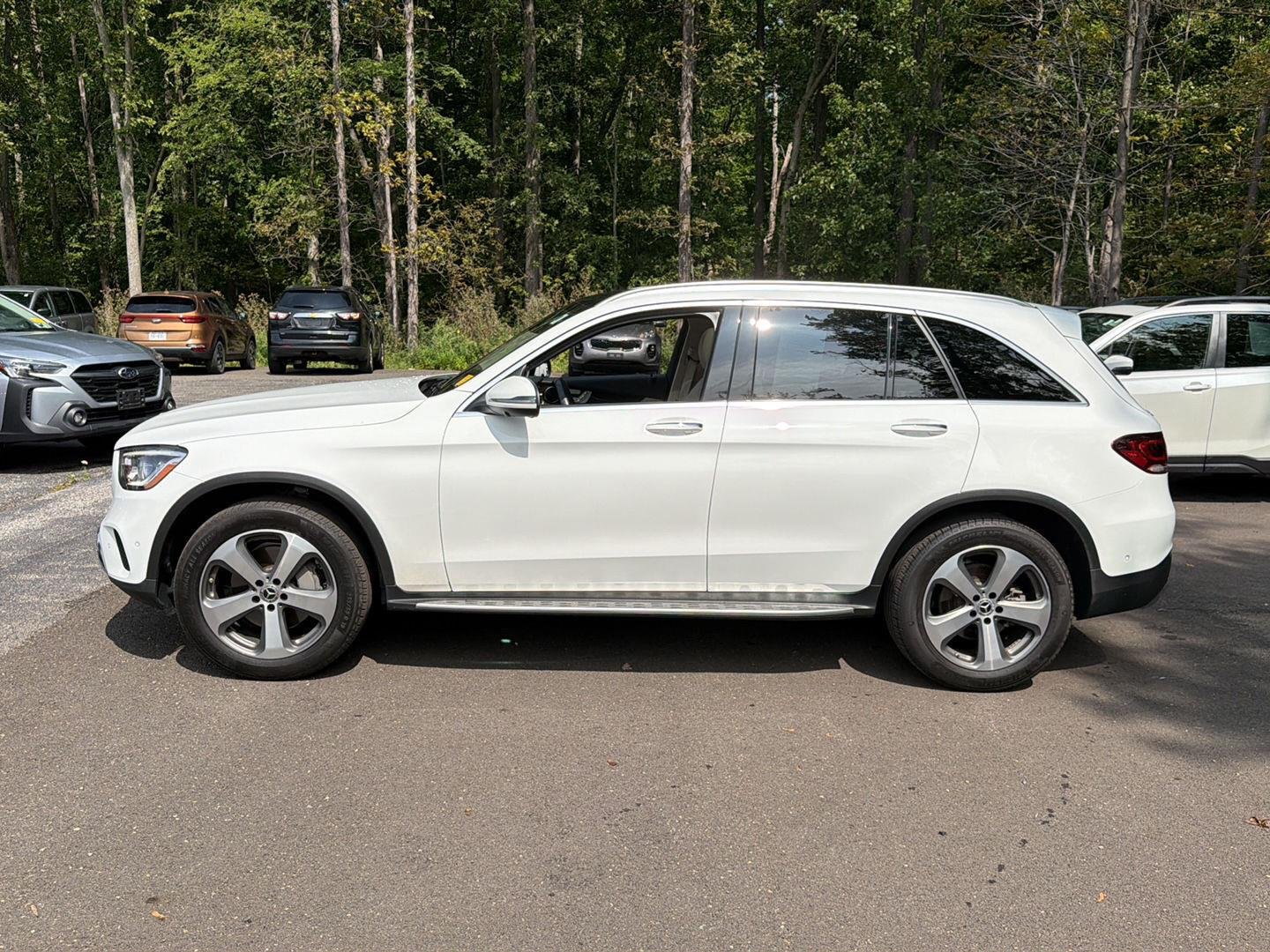Used 2021 Polar White Mercedes-Benz GLC 300 image 11