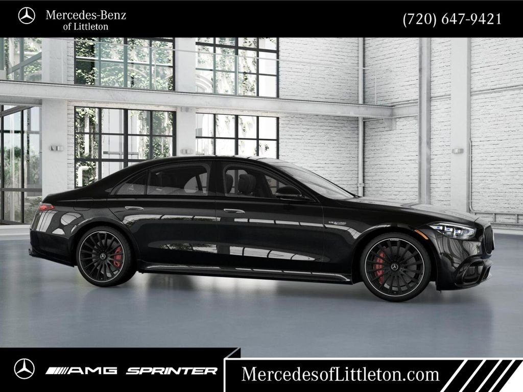 New 2026 Obsidian Black Metallic Mercedes-Benz S 63 E AMG® image 14