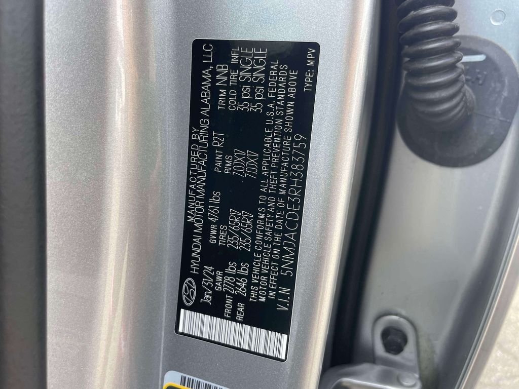 Certified Used 2024 Silver Hyundai SE image 17