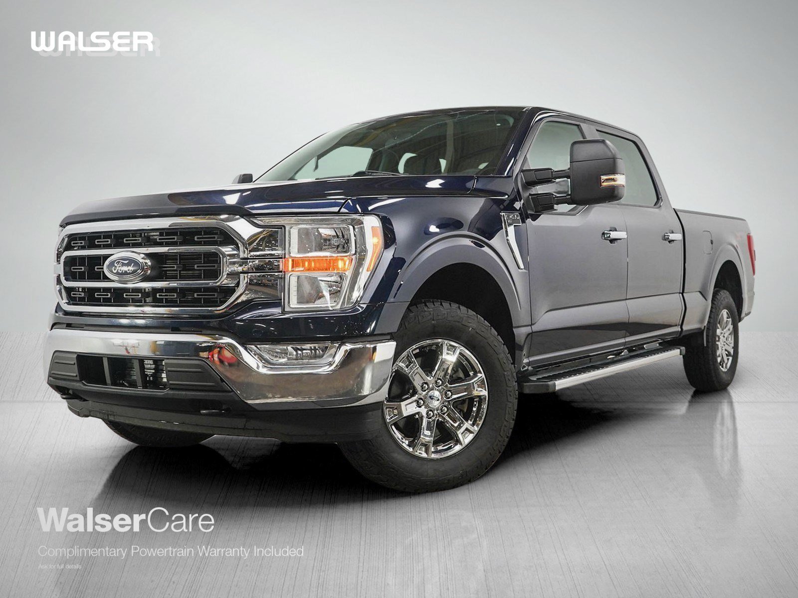 Used 2022 ANTIMATTER BLUE METALLIC Ford  image 1