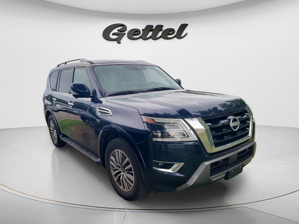 Used 2022 Blue Nissan SL image 3