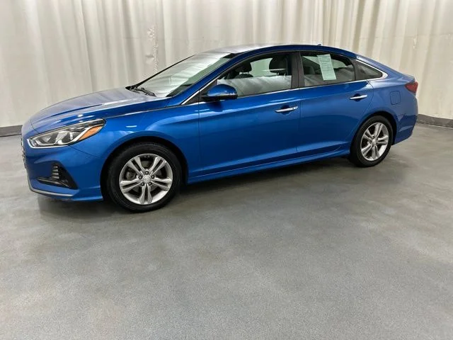Used 2018 Hyundai Sonata SEL with VIN 5NPE34AF8JH599452 for sale in Waterbury, CT