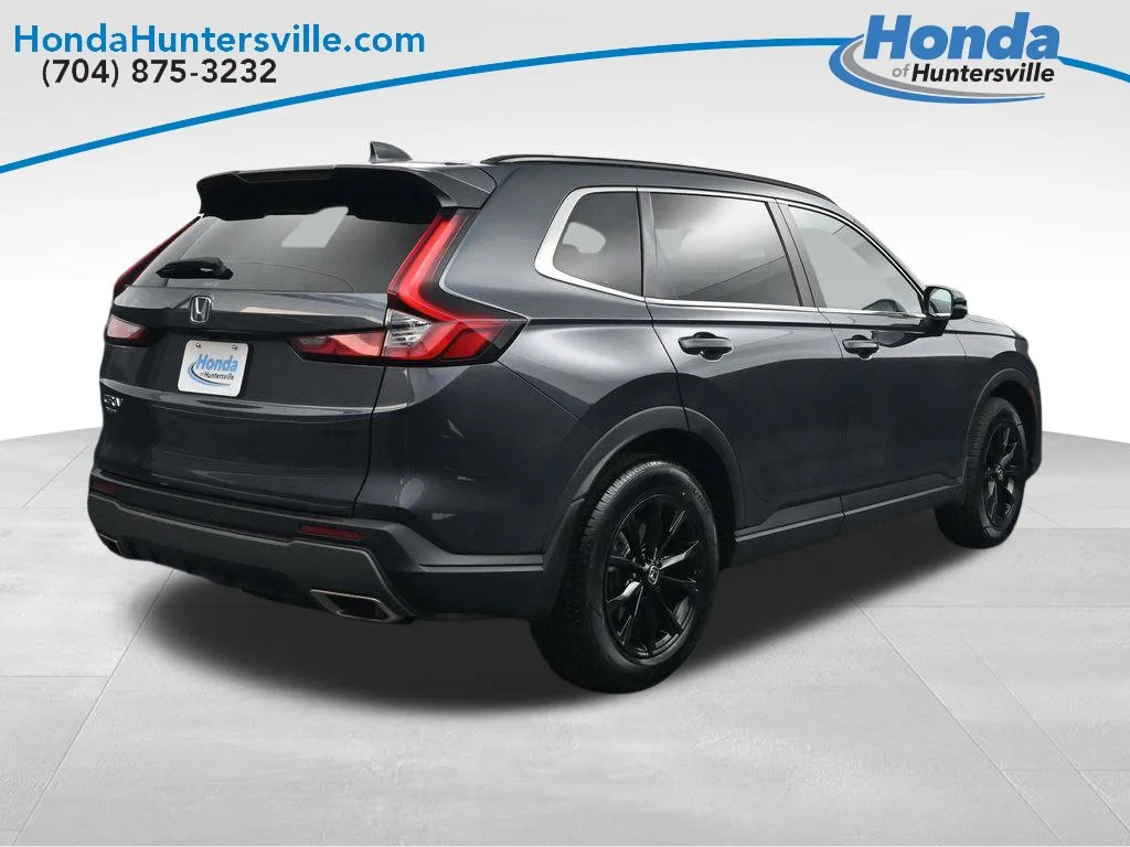 Certified Used 2025 Meteorite Gray Metallic Honda HYBRID AWD SPORT image 8