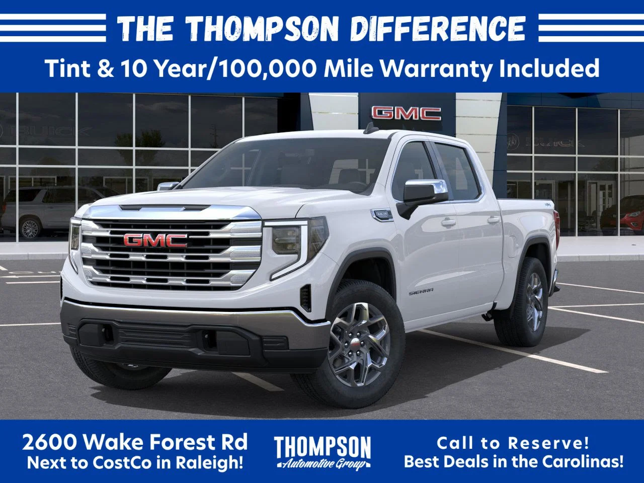 New 2026 Summit White GMC SLE image 6