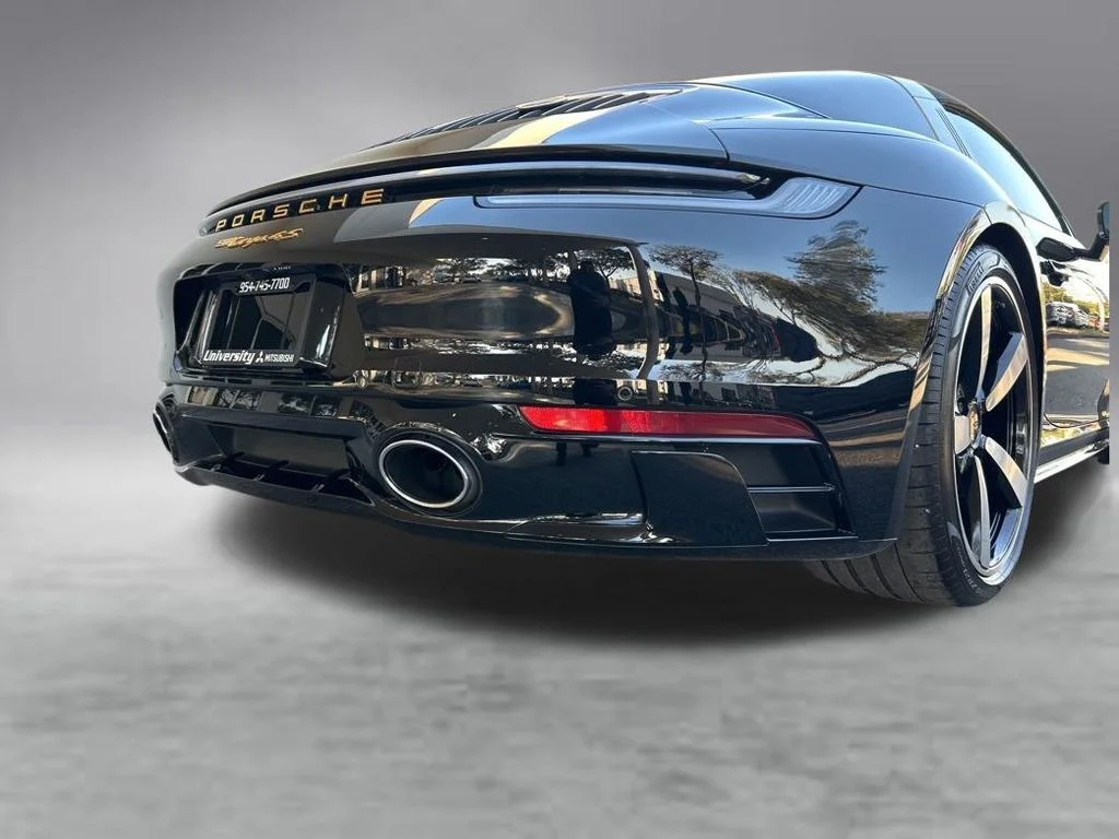 Used 2021 Black Porsche Targa 4S Heritage Design image 25