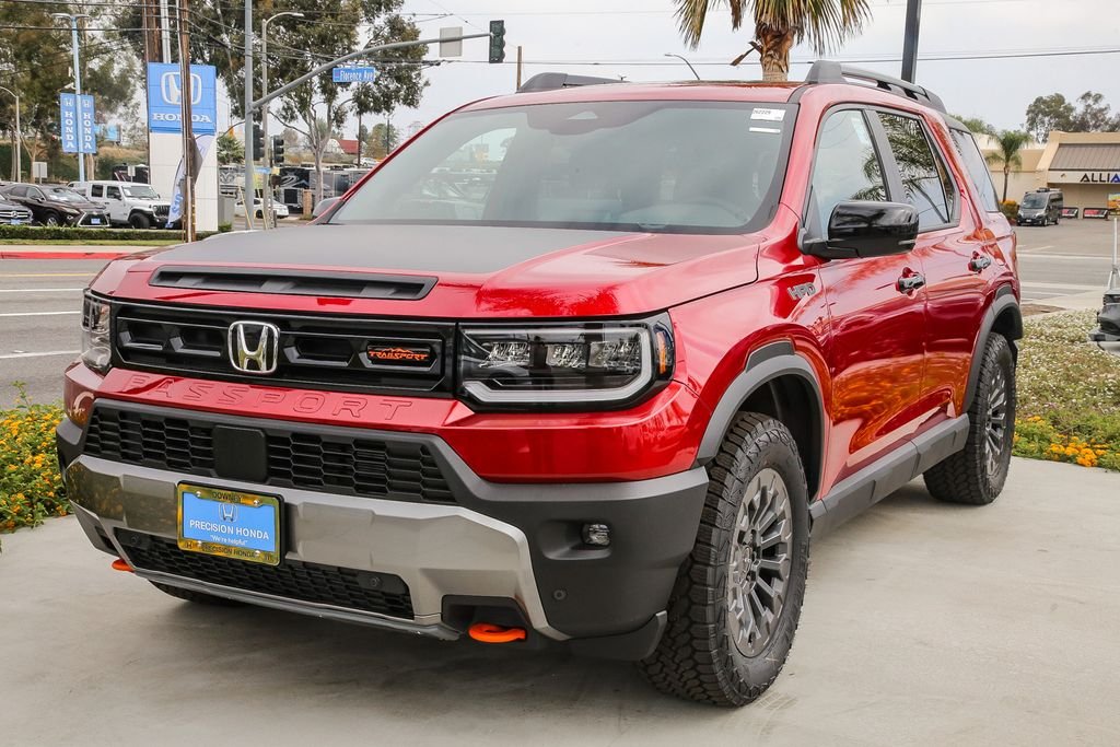 New 2026 Radiant Red Metallic II Honda TrailSport image 3