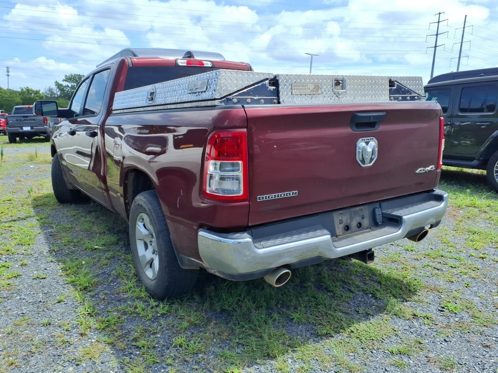 Used 2024 Delmonico Red Pearlcoat Ram Big Horn image 12