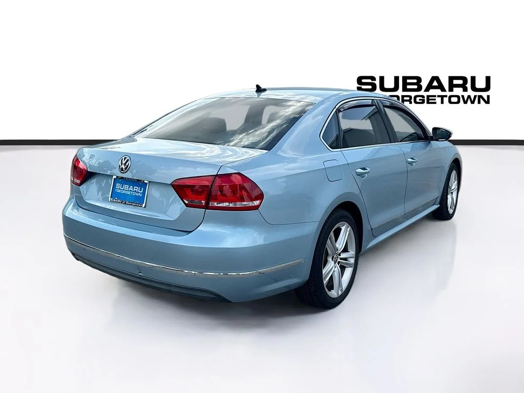 Used 2012 Blue Volkswagen TDI SEL Premium image 7