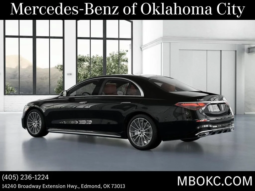 New 2026 Obsidian Black Metallic Mercedes-Benz S 580 image 31