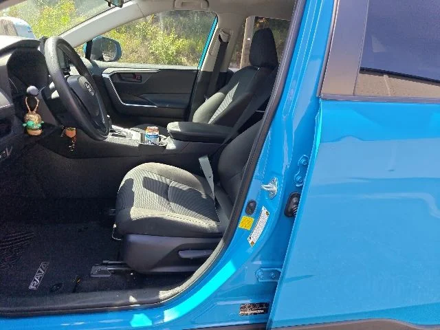 Used 2021 Blue Toyota LE image 8
