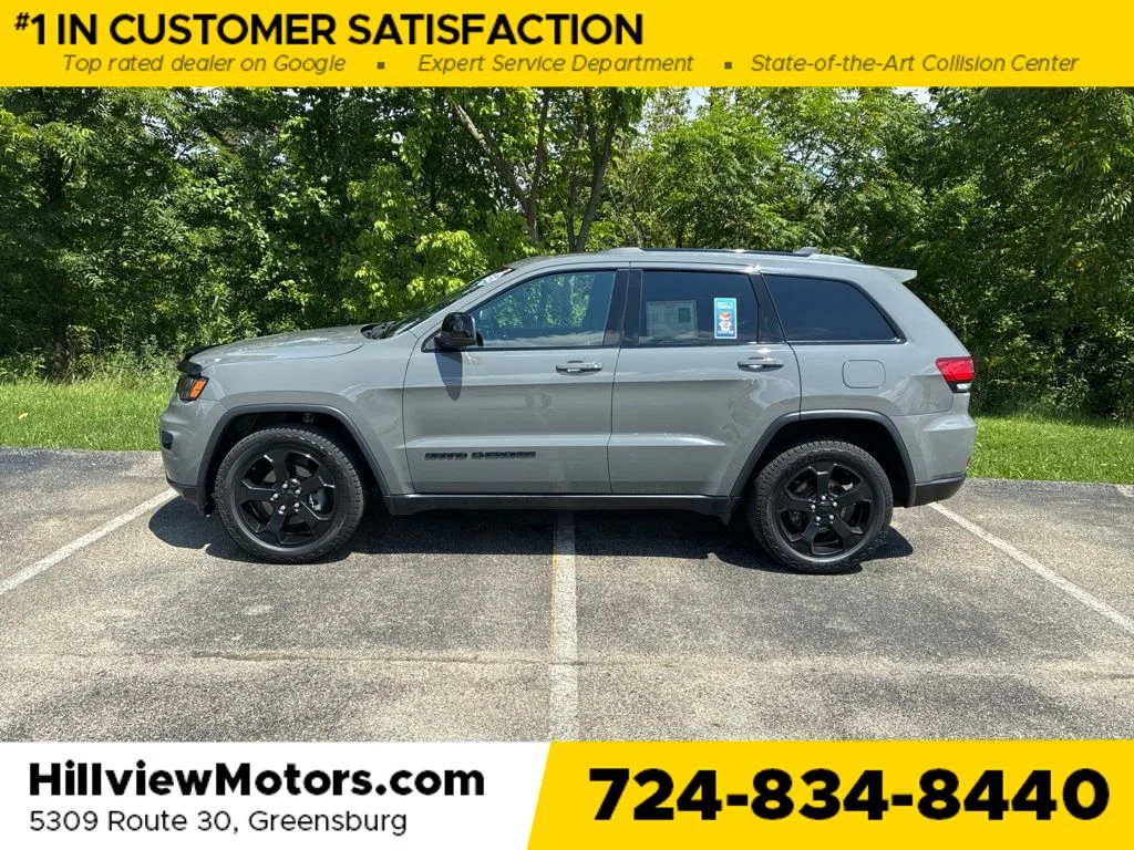 Certified 2019 Jeep Grand Cherokee Upland with VIN 1C4RJFAG7KC613656 for sale in Greensburg, PA