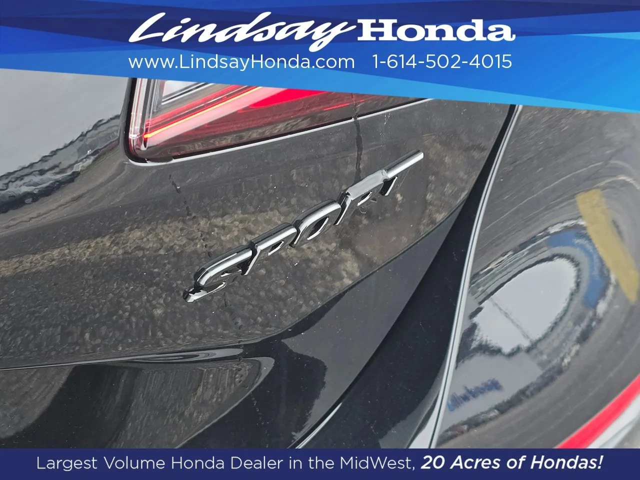 New 2026 Crystal Black Pearl Honda Sport image 14