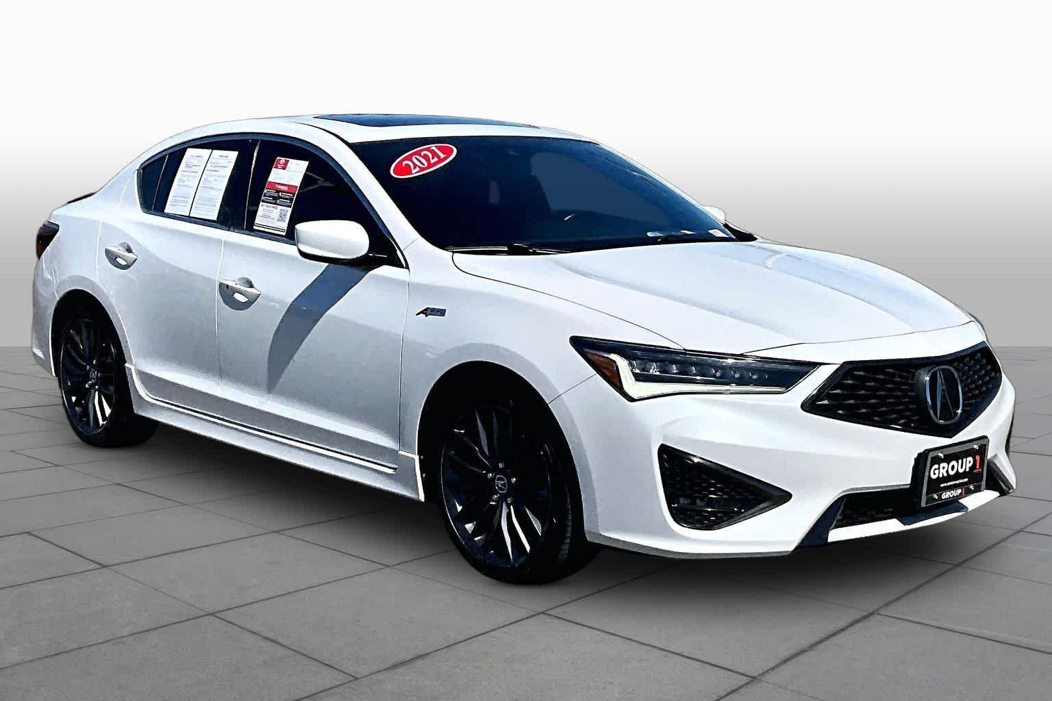 Pre-Owned 2021 Acura ILX W/Premium/A-Spec Package