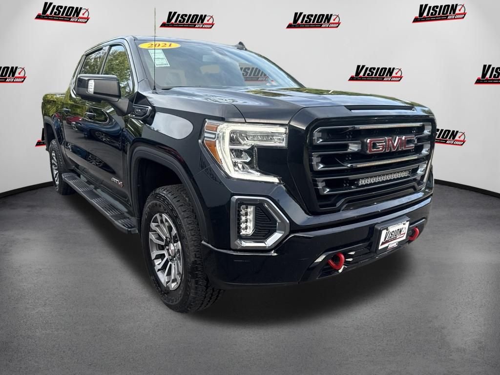 Used 2021 Black GMC AT4 image 3