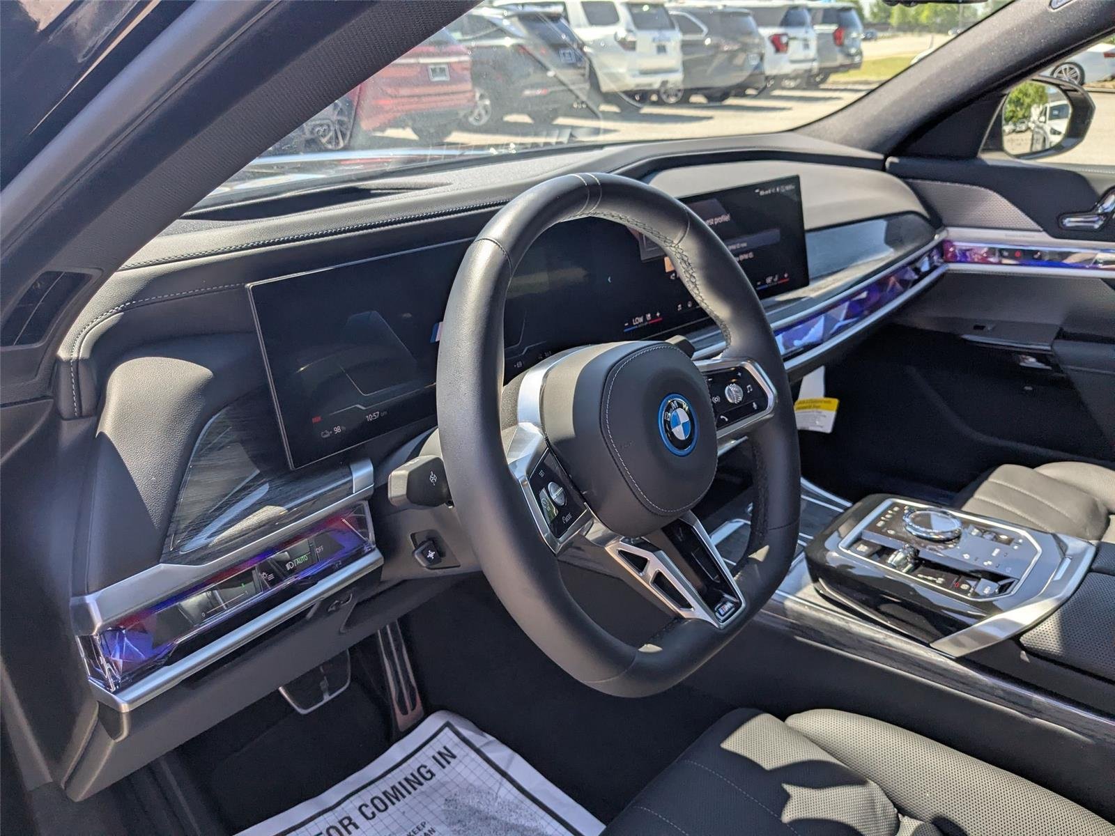 Used 2025 Black Sapphire Metallic BMW eDrive50 image 12