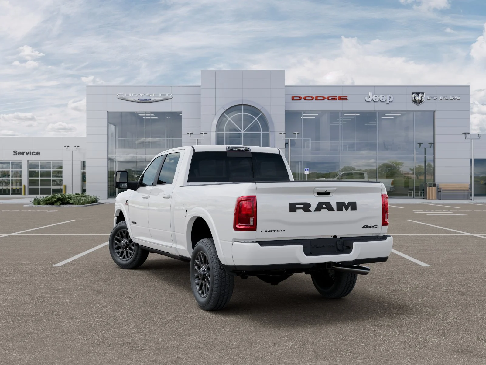 New 2026 Bright White Clearcoat RAM Limited image 31