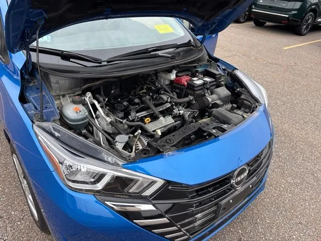 Used 2024 Electric Blue Metallic Nissan S image 18