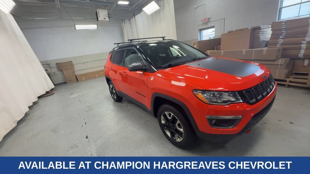 Used 2018 Jeep Compass Trailhawk with VIN 3C4NJDDB5JT143441 for sale in Royal Oak, MI