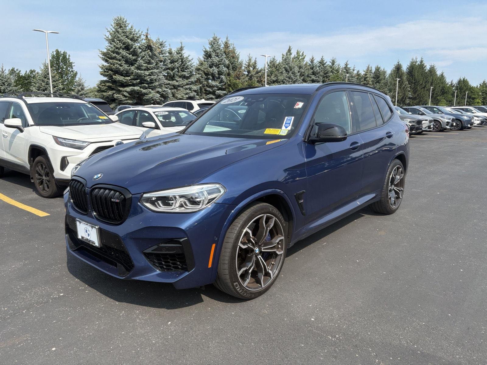 Used 2021 Phytonic Blue Metallic BMW Base image 3