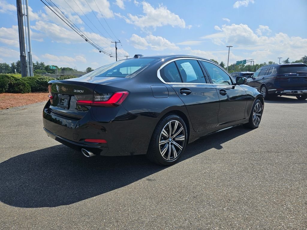 Certified Used 2025 Black Sapphire Metallic BMW 330i xDrive image 7