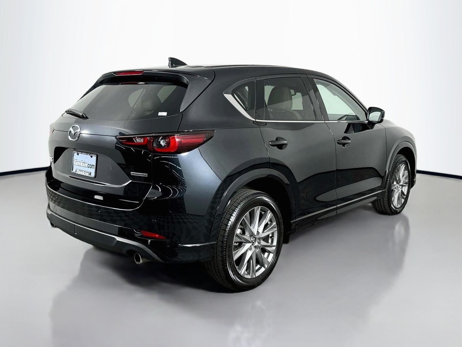 Used 2025 Jet Black Mica Mazda 2.5 S Premium Plus Package Vented Seats Heads Up Sunroof image 7