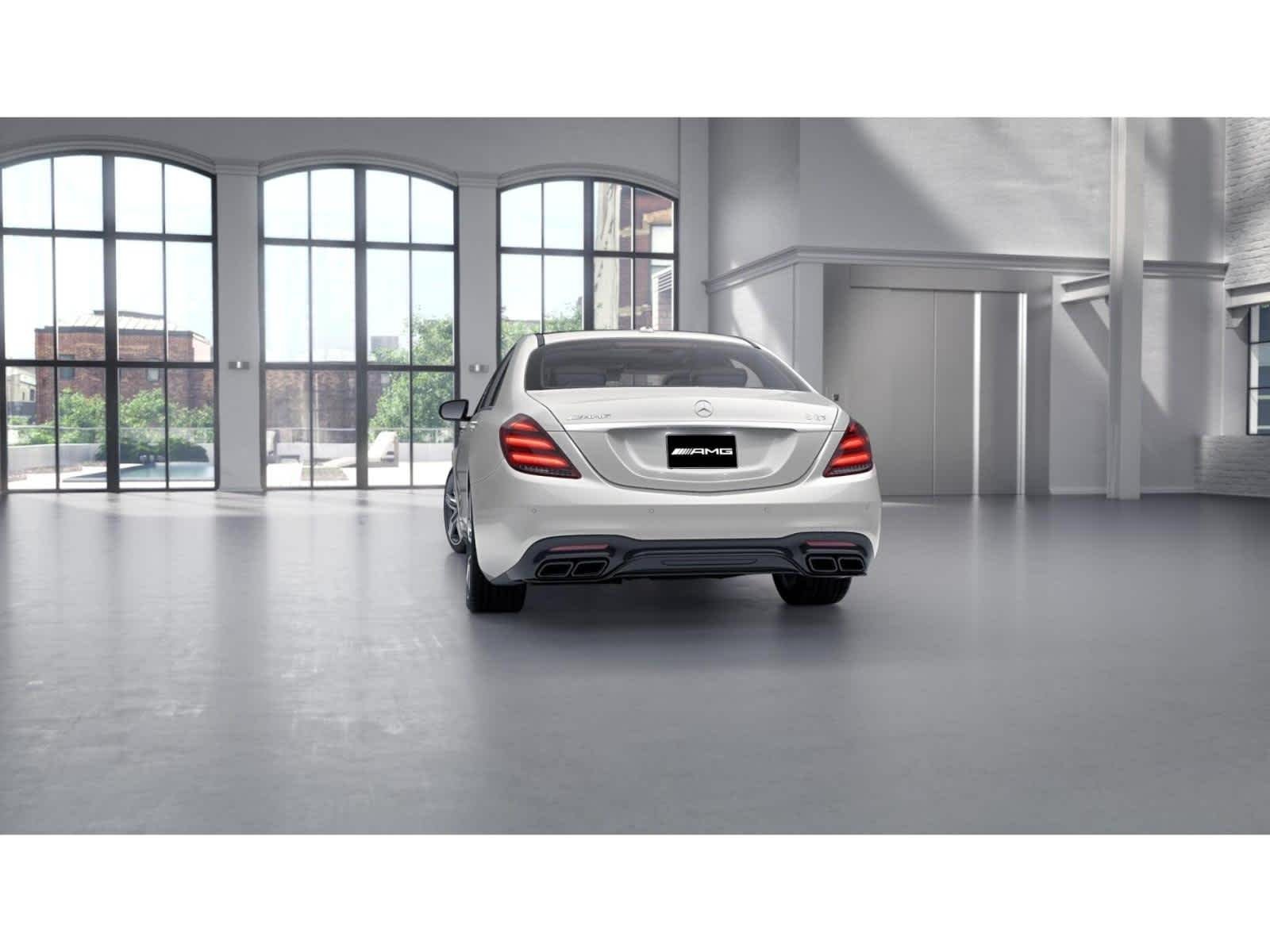 Used 2019 designo Diamond White Mercedes-Benz AMG® S 63 image 26
