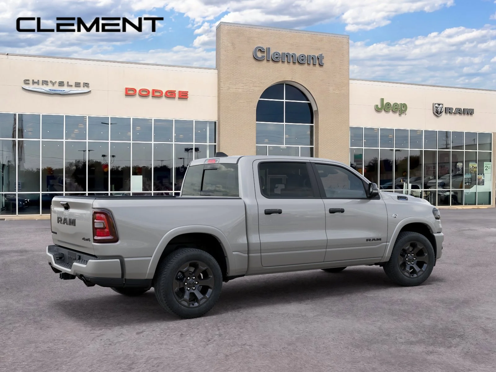 New 2026 Silver Zynith Exterior Paint RAM Big Horn/Lone Star image 4
