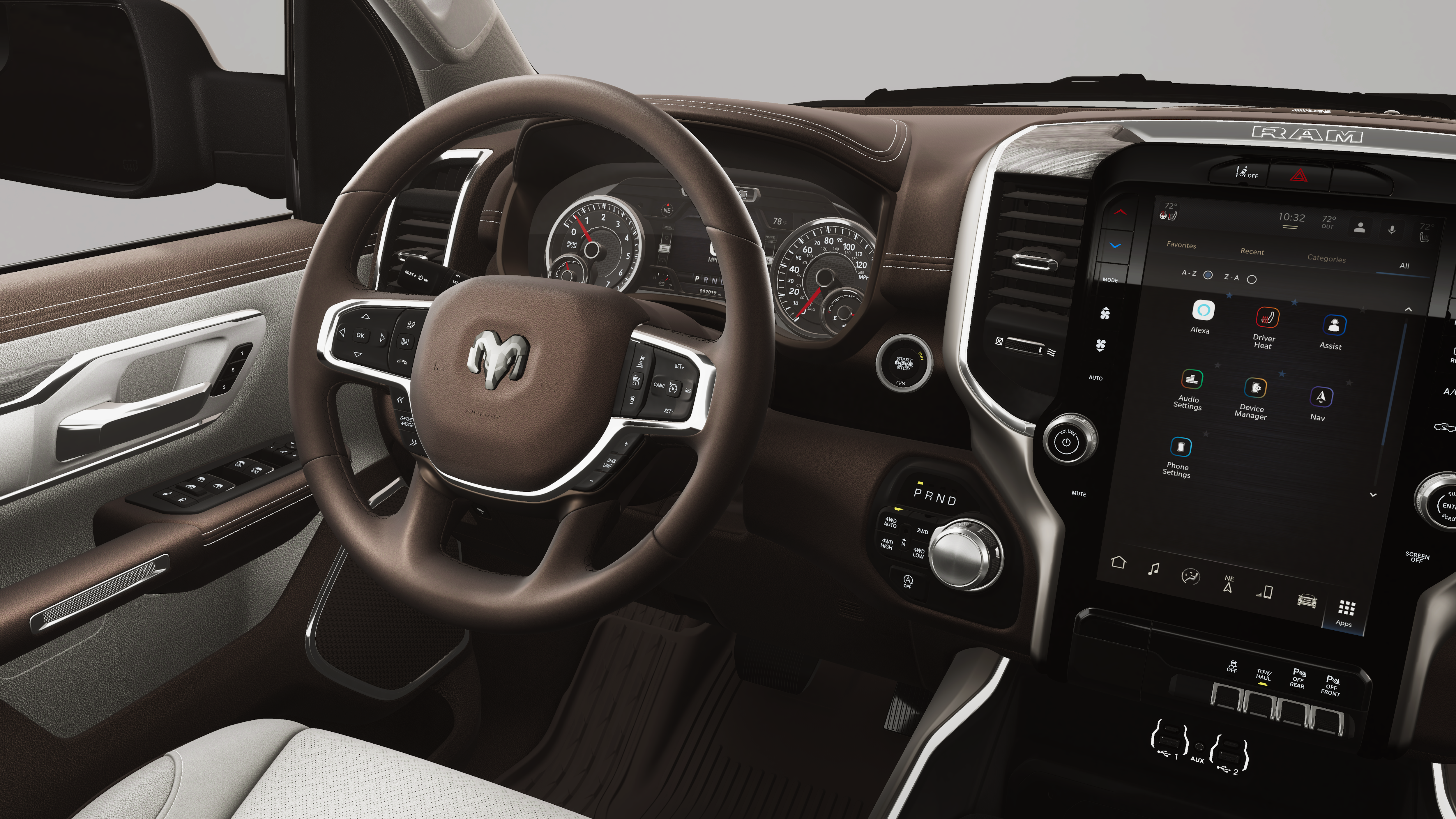 New 2026 Molten Red Pearl-Coat Exterior Paint RAM LARAMIE image 21