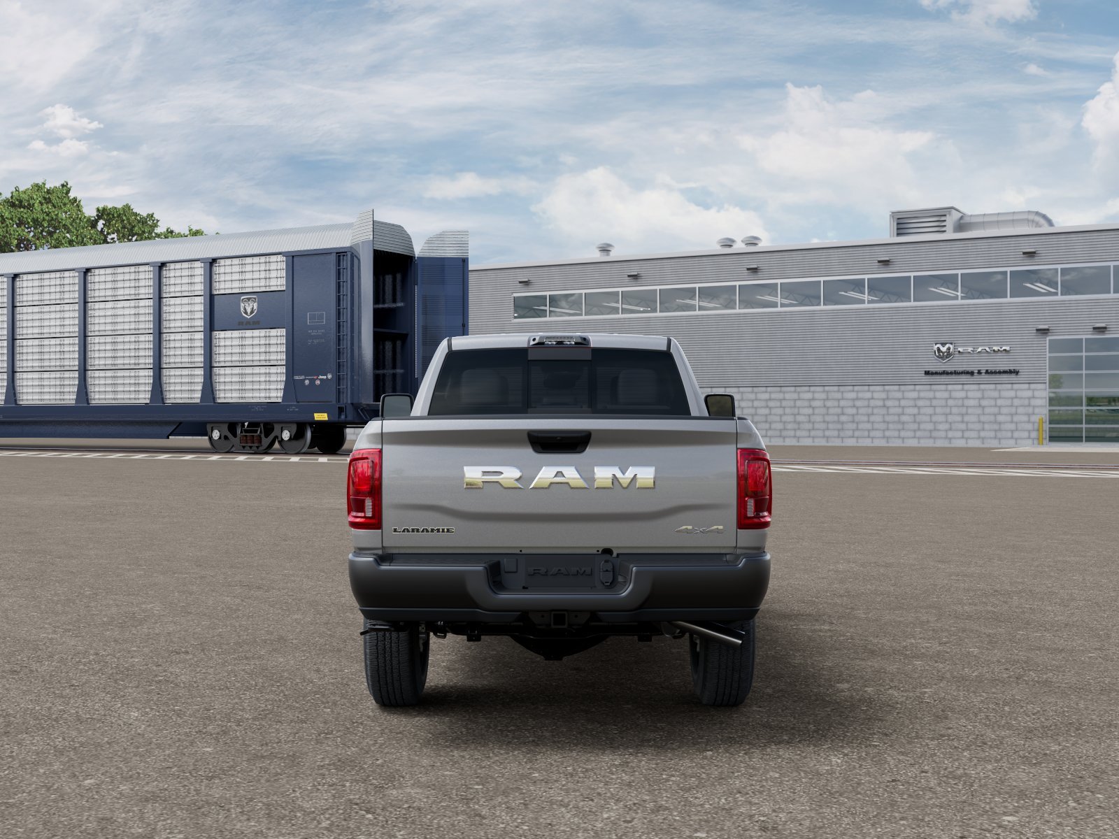 New 2026 Silver-Zynith Exterior Paint RAM Laramie image 7
