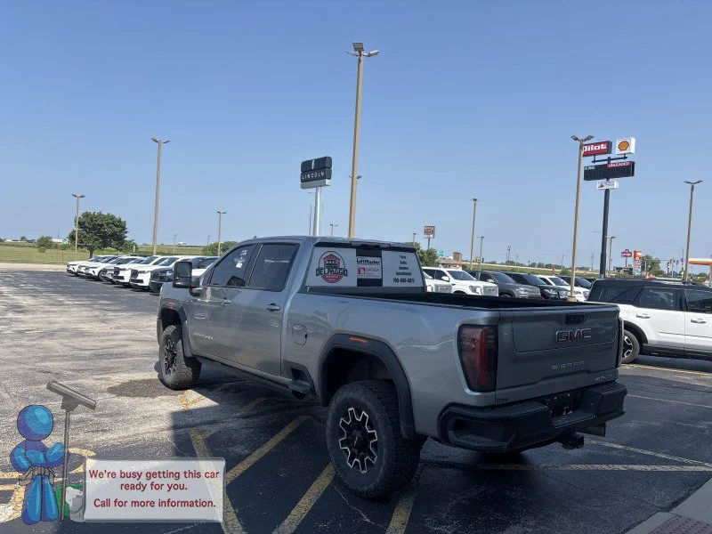 Used 2024 Sterling Metallic GMC AT4X image 3