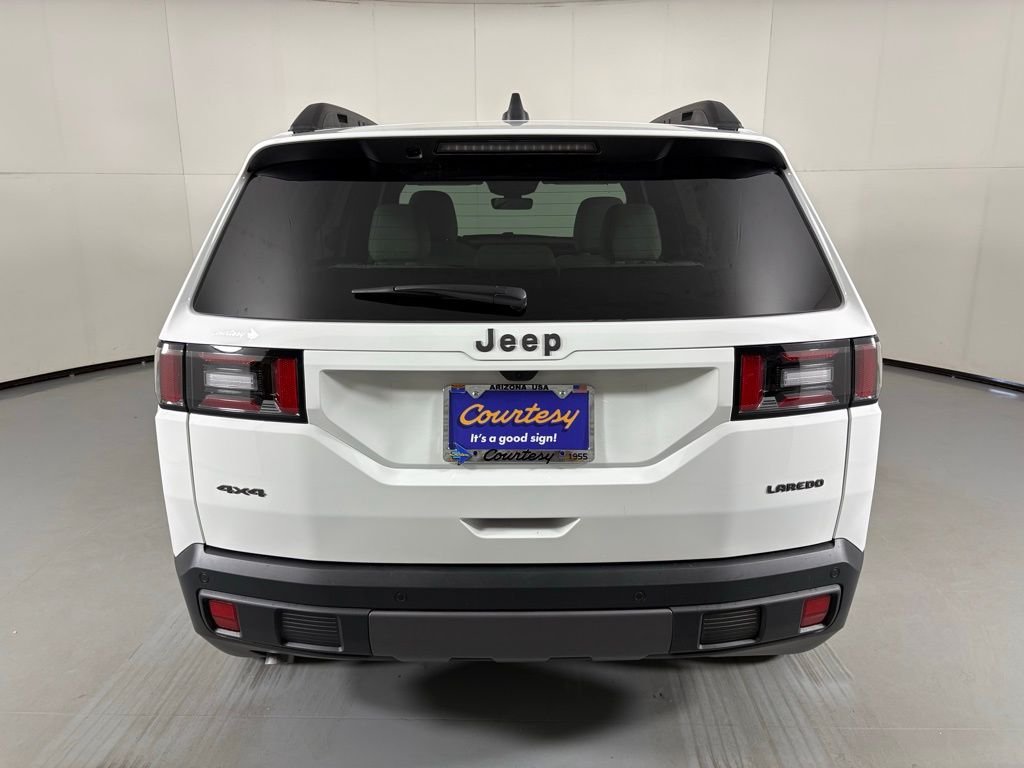 New 2026 Bright White Clearcoat Jeep Laredo image 7