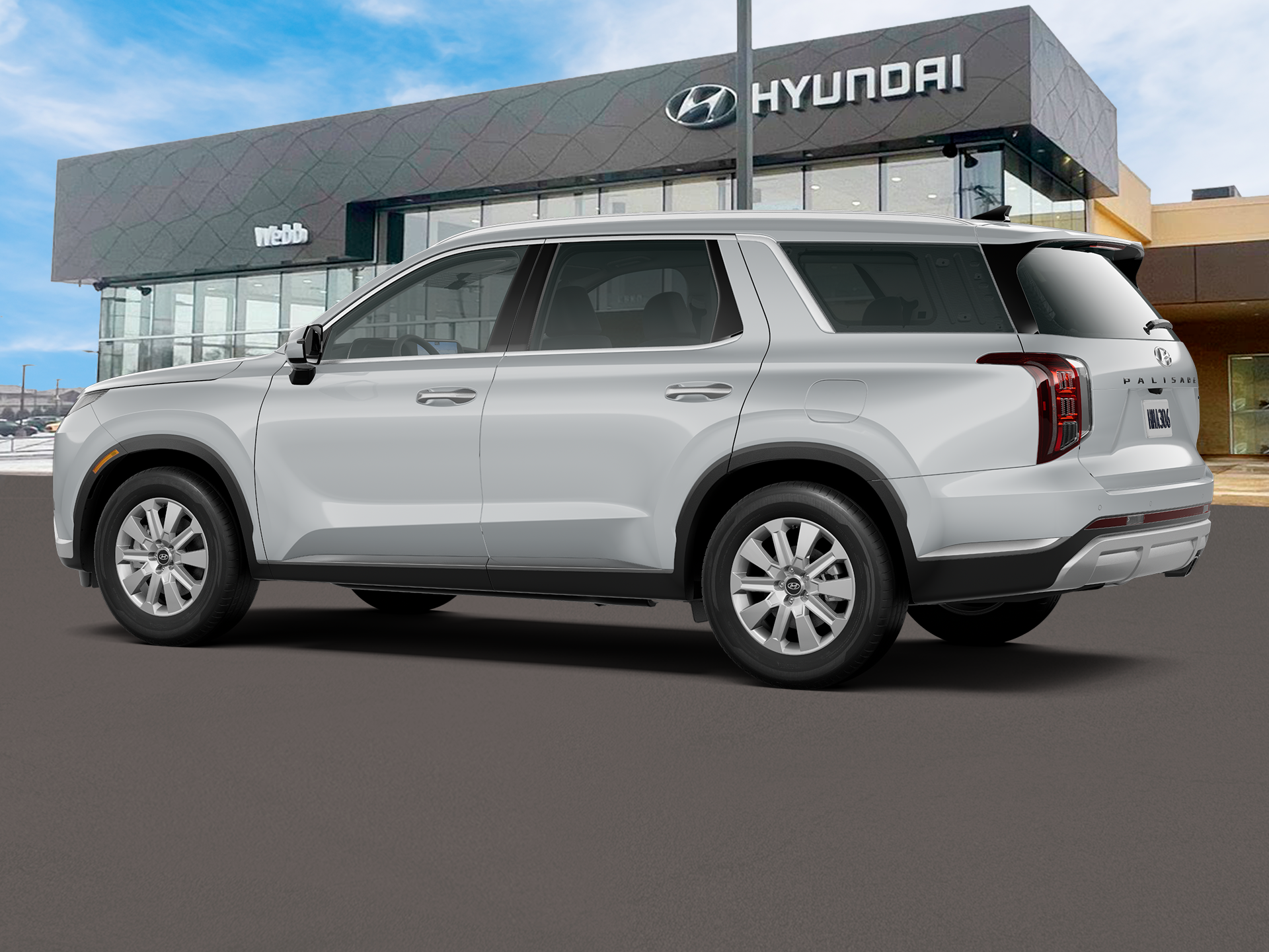 New 2025 White Hyundai SEL AWD image 4